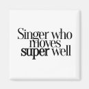 Search for singer magnets Singing