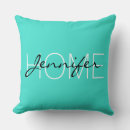 Search for turquoise cushions Plain