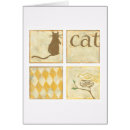 Search for yellow cat postcards Bird