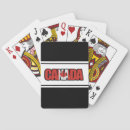 Search for maple leaf playing cards Canadian