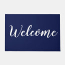 Search for doormats Navy blue