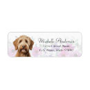 Search for labradoodle return address labels Cute