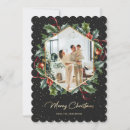 Search for black and gold christmas cards Merry