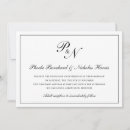 Search for classy black wedding invitations Traditional