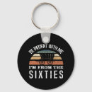 Search for funny 60th birthday key rings Humour