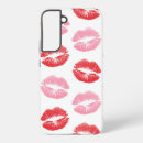 Search for lip print cases Pink lipstick
