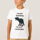 Search for funny dinosaur kids tshirts T rex
