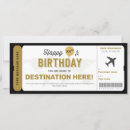 Search for fake postcards Surprise trip ticket