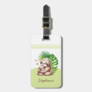 Search for gender neutral luggage tags Watercolor
