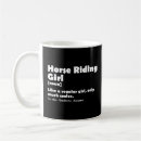 Search for riding horse mugs Definition