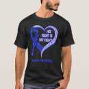 Search for ataxia tshirts Blue
