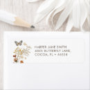 Search for floral address labels return address labels Rustic