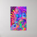 Search for trippy canvas prints Colourful