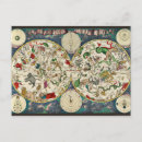 Search for celestial map postcards Stars