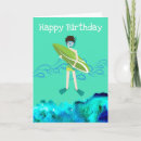 Search for swim birthday cards Aqua