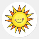 Search for cartoon sun stickers Nature
