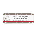 Search for crimson return address labels White