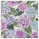 Search for hydrangea fabric Watercolor