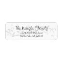 Search for flourish return address labels Silver