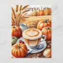 Search for harvest autumn postcards Pumpkin spice