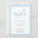 Search for classic baby boy shower invitations Plaid