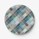 Search for pink plaid plates Blue