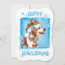 Search for brittany spaniel stuff cards Happy howlidays