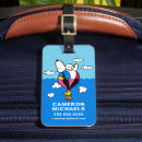 Search for peanuts luggage tags Cartoon