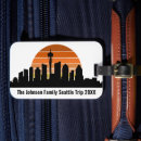Search for seattle luggage tags Space needle