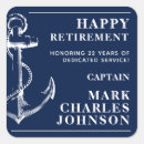 Search for sea captain stickers Navy blue