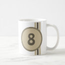 Search for number eight mugs Birthday