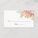 Search for peony place cards Pastel