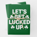 Search for st patricks day wrapping paper Happy