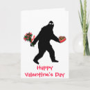 Search for bigfoot valentines day cards Happy