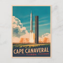 Search for shuttle launch postcards Florida