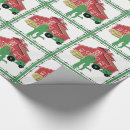 Search for farm tractor wrapping paper Barn