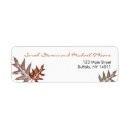 Search for oak return address labels Leaf