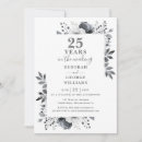 Search for 20 year anniversary party invitations Twenty five years anniversary