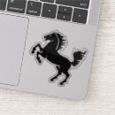Search for rearing horse stickers Mustang