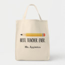 Search for best teacher ever tote bags Fun