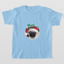 Search for pug christmas tshirts Xmas