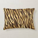 Search for tiger print cushions Gold