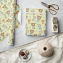 Search for baby bear wrapping paper 1st birthday party