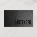 Search for bartender business cards Liquor