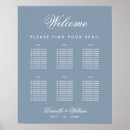 Search for dusty blue wedding seating charts Simple