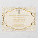 Search for silver christening invitations Gold