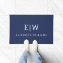Search for monogrammed doormats Modern
