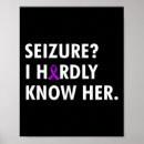 Search for seizures posters Awareness