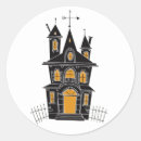 Search for orange house stickers Haunted