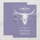 Search for western baby shower invitations Cow skull